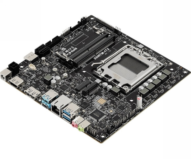 华擎发布 X600TM-ITX 迷你主板,超薄方案、丰富扩展,支持AMD新锐龙